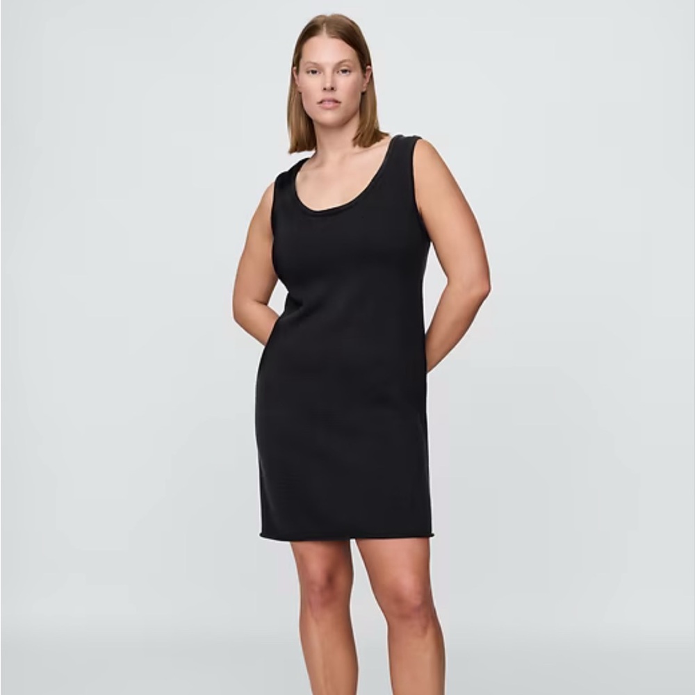 GAP Black Mini Sweater Dress NWT~Size L - Picture 4 of 5